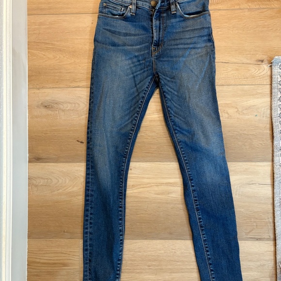 Hudson high rise skinny jeans size 25 - Picture 3 of 4
